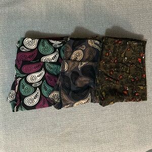LuLaRoe Leggings - Set of 3 - One Size Leggings